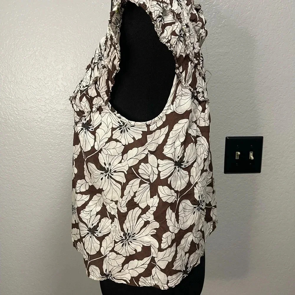 J.Crew Women’s Rosalie Top in Floral Cotton Voile SMALL - Picture 5 of 7